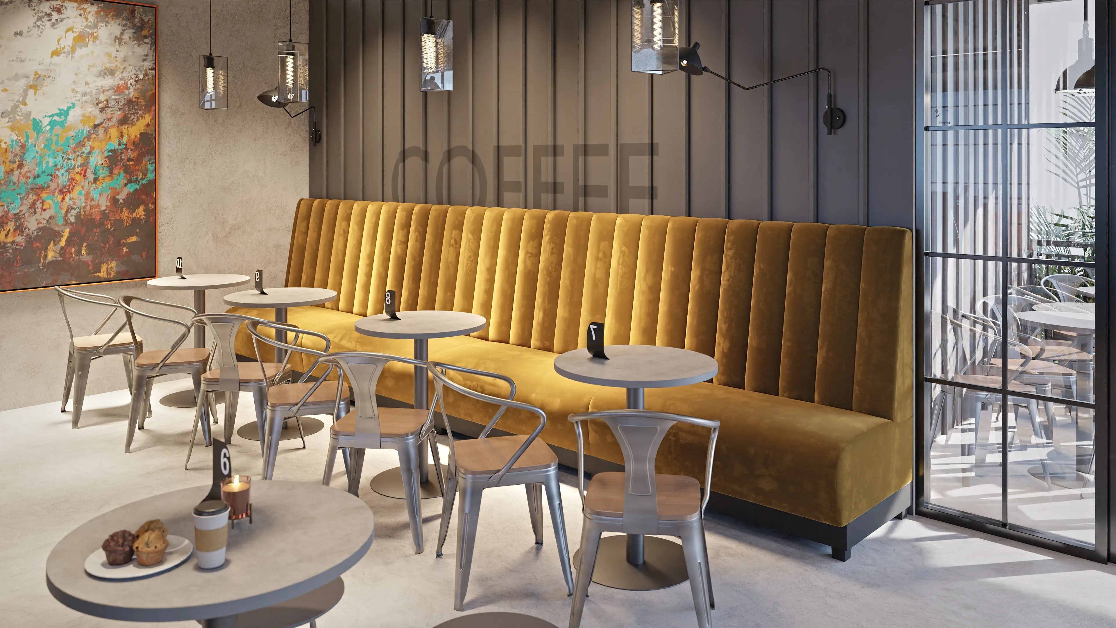 PARIS MAX restaurantsofa, produktbilde 2 av 2