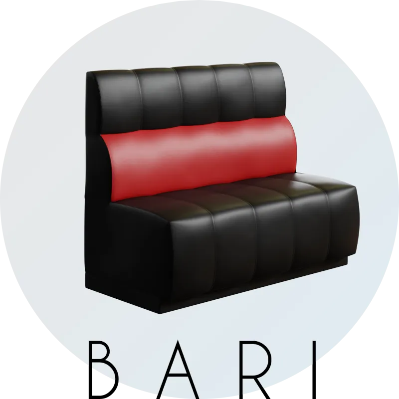 BARI restaurantsofa, produktbilde 1 av 3