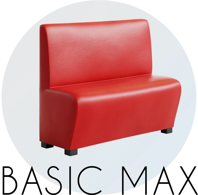BASIC MAX restaurantsofa, produktbilde 1 av 2