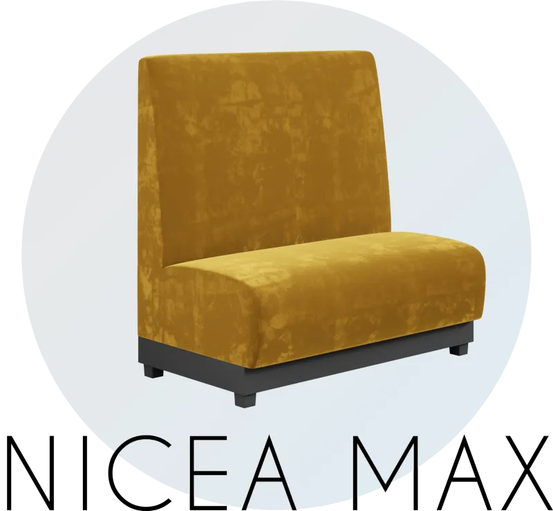 NICEA MAX restaurantsofa, produktbilde 1 av 2