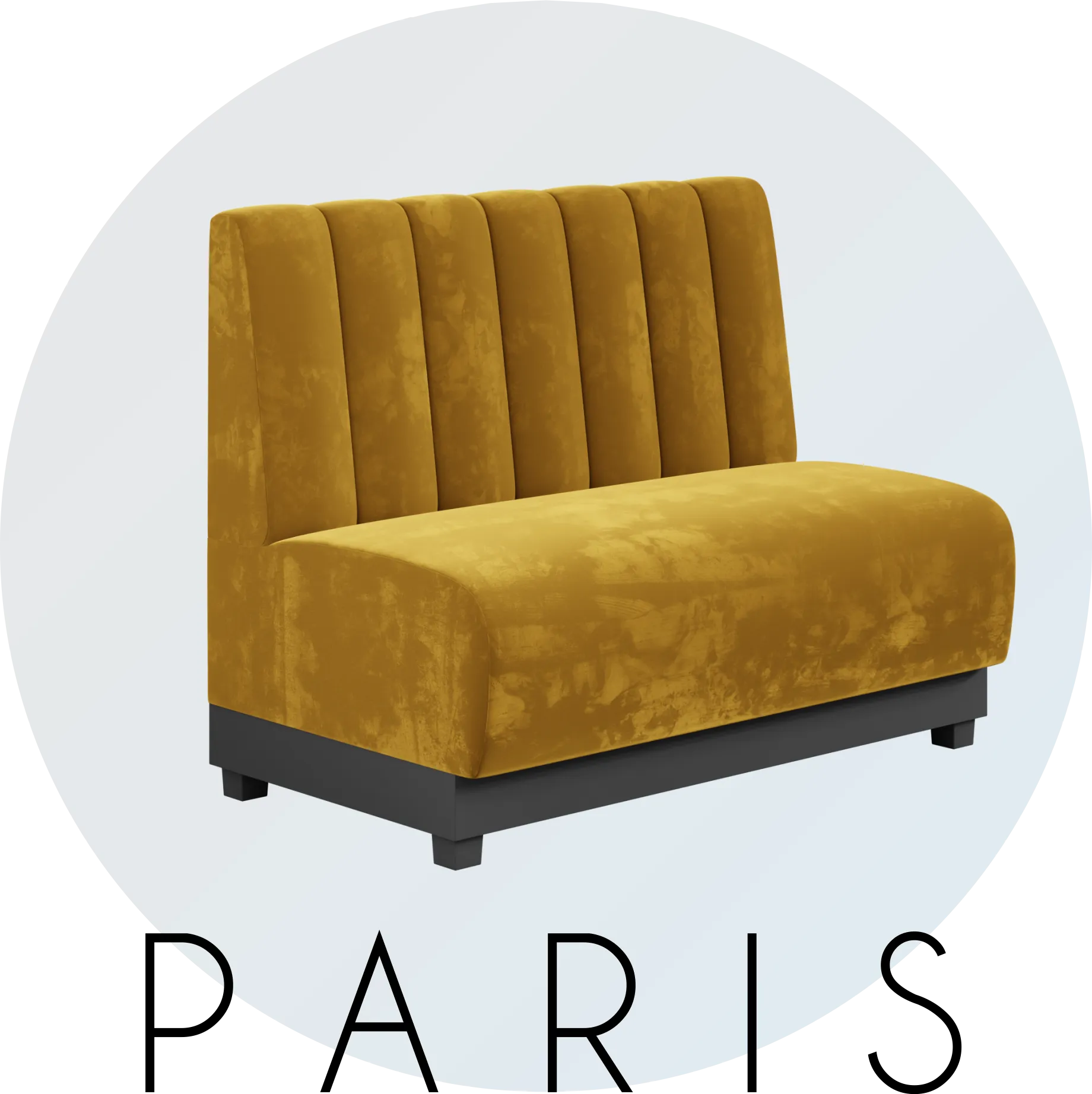 PARIS restaurantsofa, produktbilde
