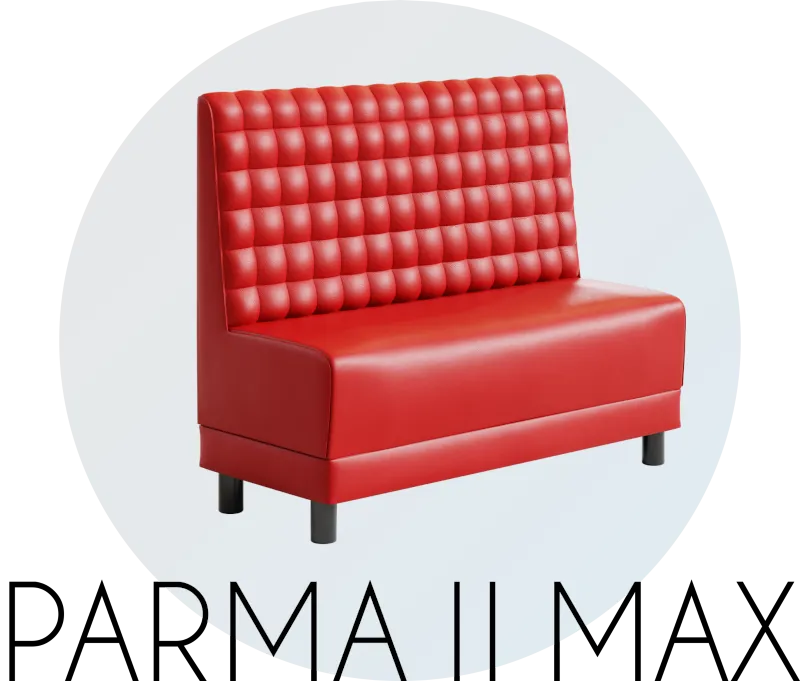 PARMA II MAX restaurantsofa, produktbilde 1 av 2