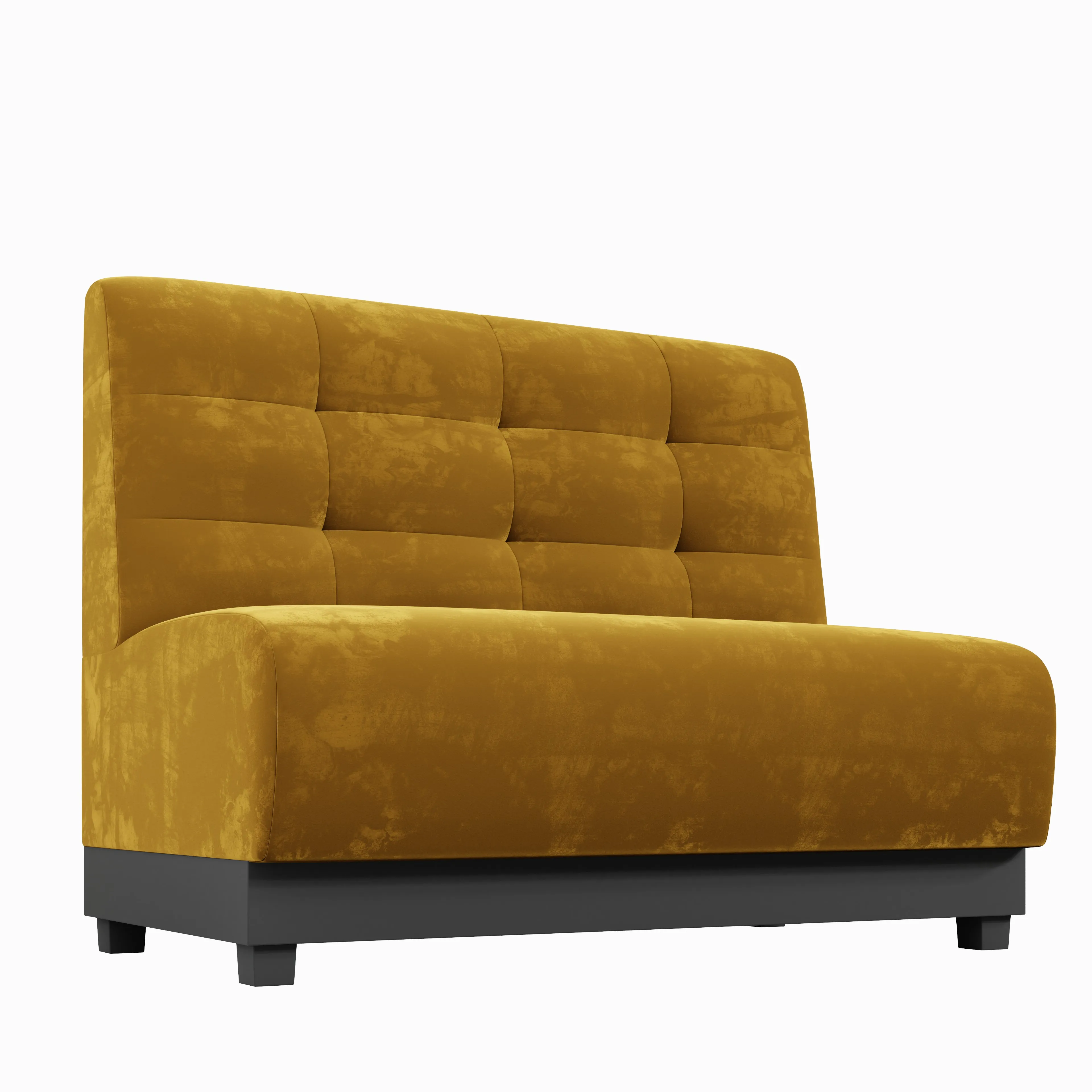 MONACO restaurantsofa, nærbilde av trekket