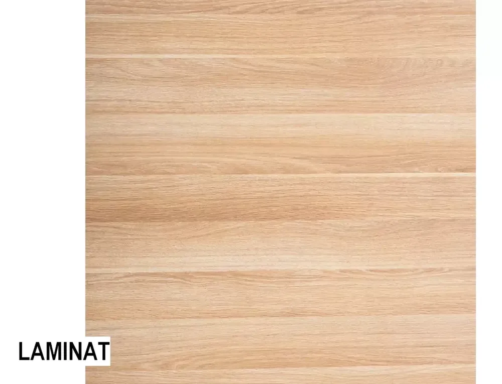 Table PU LAM70, a sample of the natural oak laminate